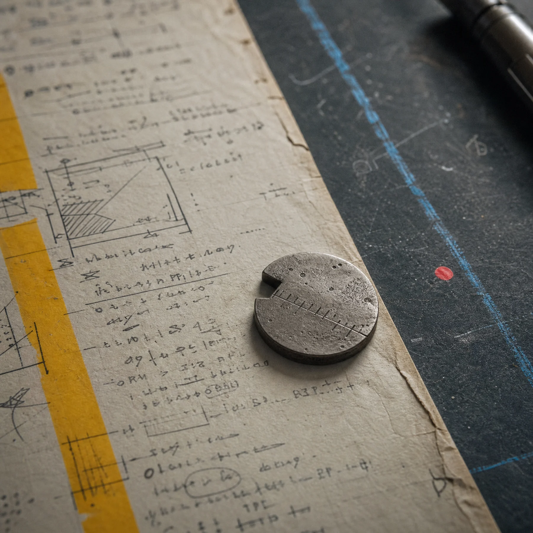 Annotated technical observation page
